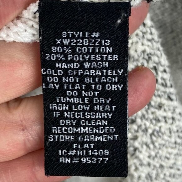 Revolve Sanctuary Grey White Stripe Baseball Top Long Sleeve Sweater Size XS - Picture 7 of 10